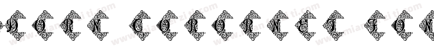 Adorn corornet font字体转换